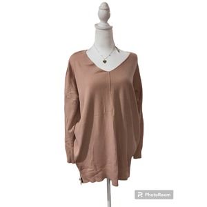 Dreamers Women's M / L Blush Pink Sweater‎